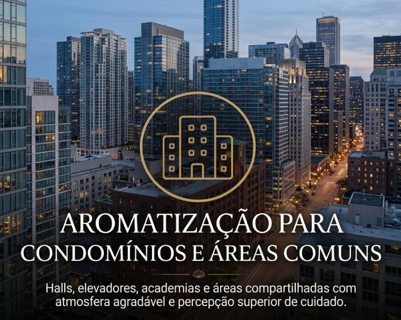 Aromatização de Condomínios em Santos | São Paulo | São Vicente | Guarujá | Praia Grande | Cubatão | Baixada Santista | Acqua Flor