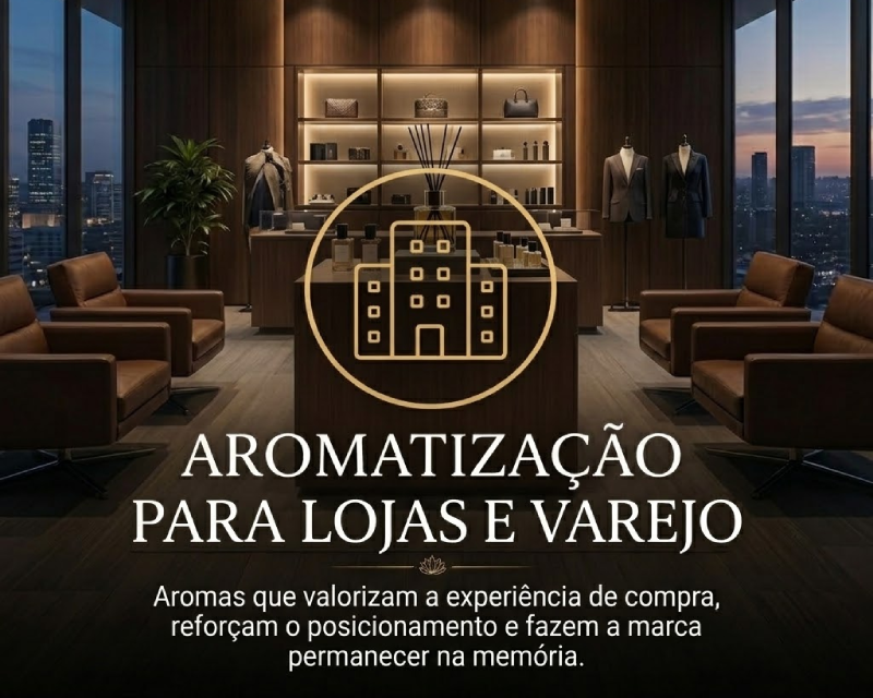 Aromatização de Lojas em Santos | São Paulo | São Vicente | Guarujá | Praia Grande | Cubatão | Baixada Santista | Acqua Flor