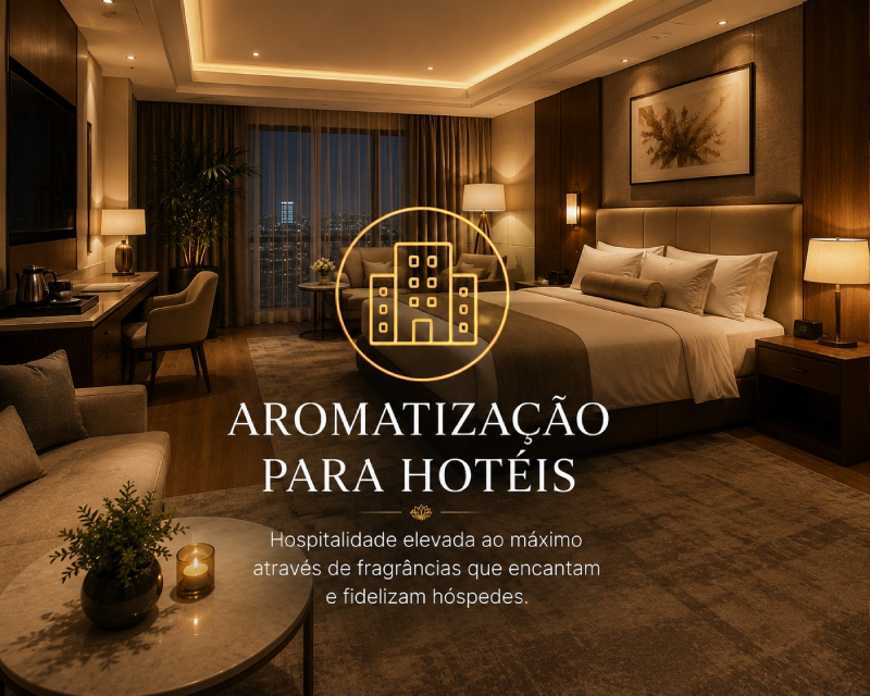Aromatização de Hotéis em Santos | São Paulo | São Vicente | Guarujá | Praia Grande | Cubatão | Baixada Santista | Acqua Flor